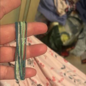 Vera Bradley colorful chain bracelet